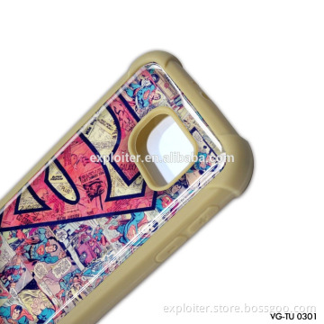 Full protective anti knock fashion phone cover for samsung galaxy cover